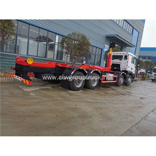 Good quality 8x4 hook arm garbage truck